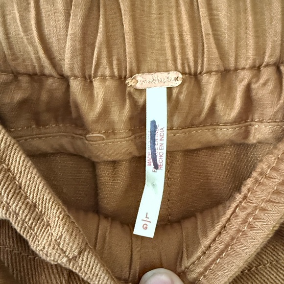 NWOT Free People Arielle Embroidered Brown Maxi Skirt Size L - Picture 5 of 5